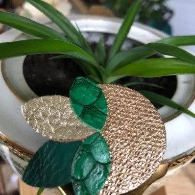 Broche ananas  verte